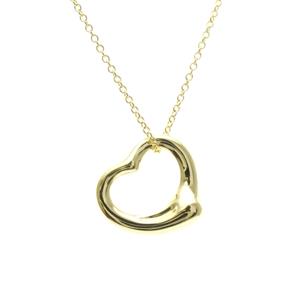 TIFFANY 18k Gold Heart Necklace